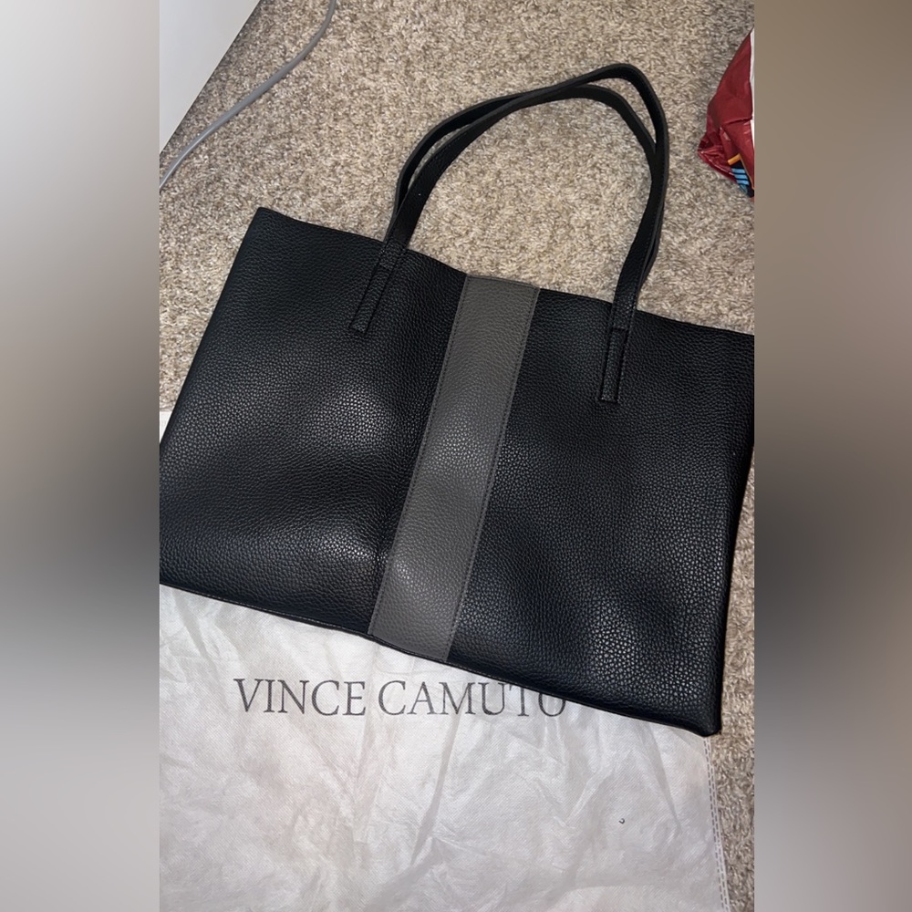 Vince Camuto Luck Tote in Black